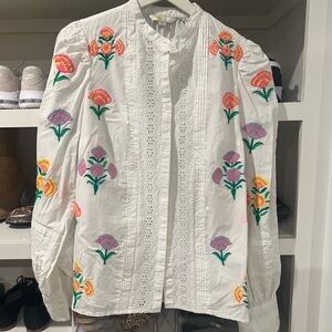 Boden button up blouse size 4